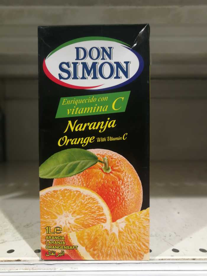 Zumo de naranja Don Simon