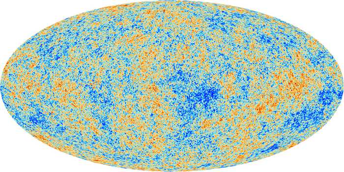 Imagen del universo primitivo del satélite Planck