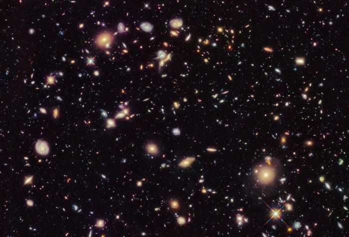 Imagen de cielo profundo del HST - ESA