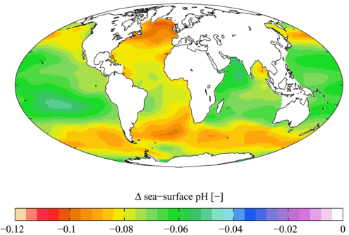 Ph de los océanos - Global Ocean Data Analysis Project