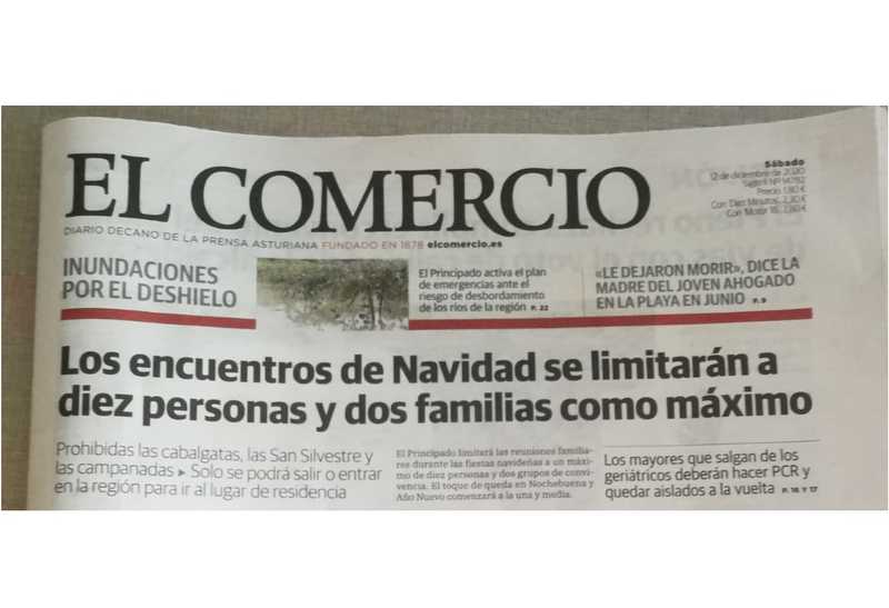 Análisis de noticias de ciencia en periódico El Comercio