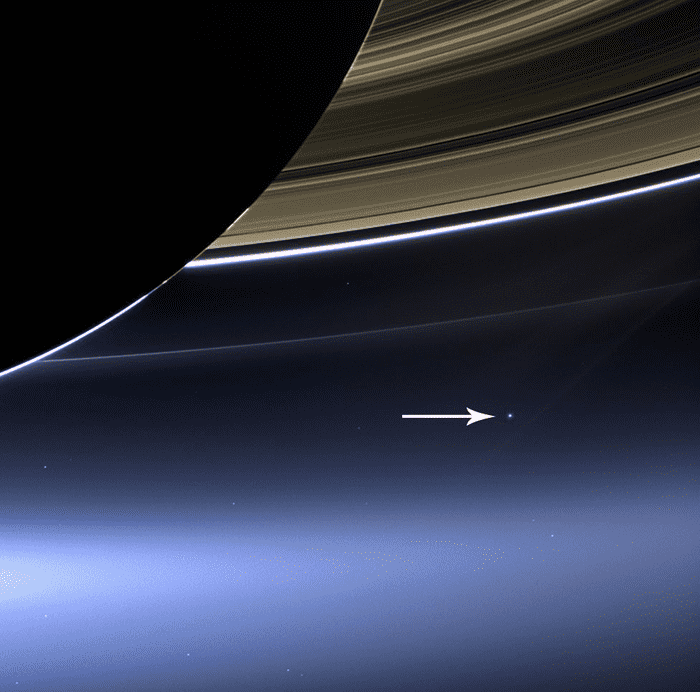 La Tierra vista desde Cassini - NASA